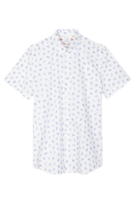 MENS SS TAILORED FIT SHIRT BLUE 1