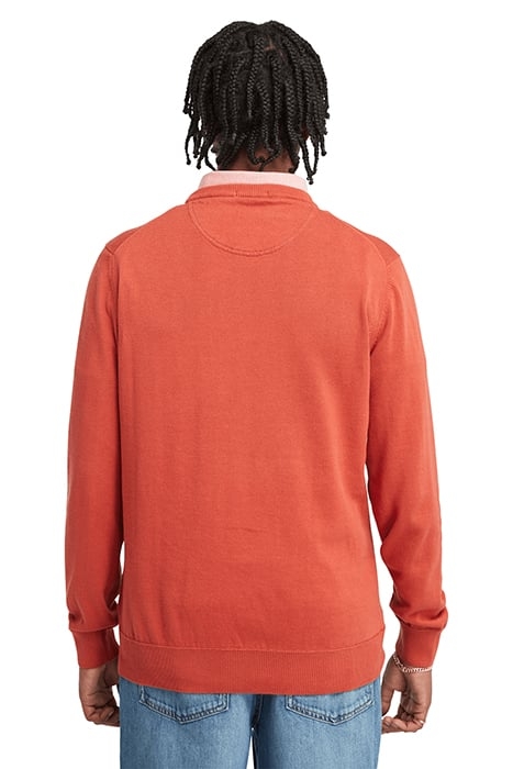 WILLIAMS RIVER COTTON YD SWEATER HOT SAUCE 2