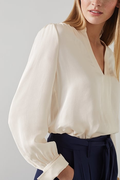 SELINA - BLOUS CREAM 4