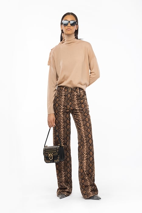 PINGU TROUSERS MULTICOLOUR: BLACK/BEIGE 1