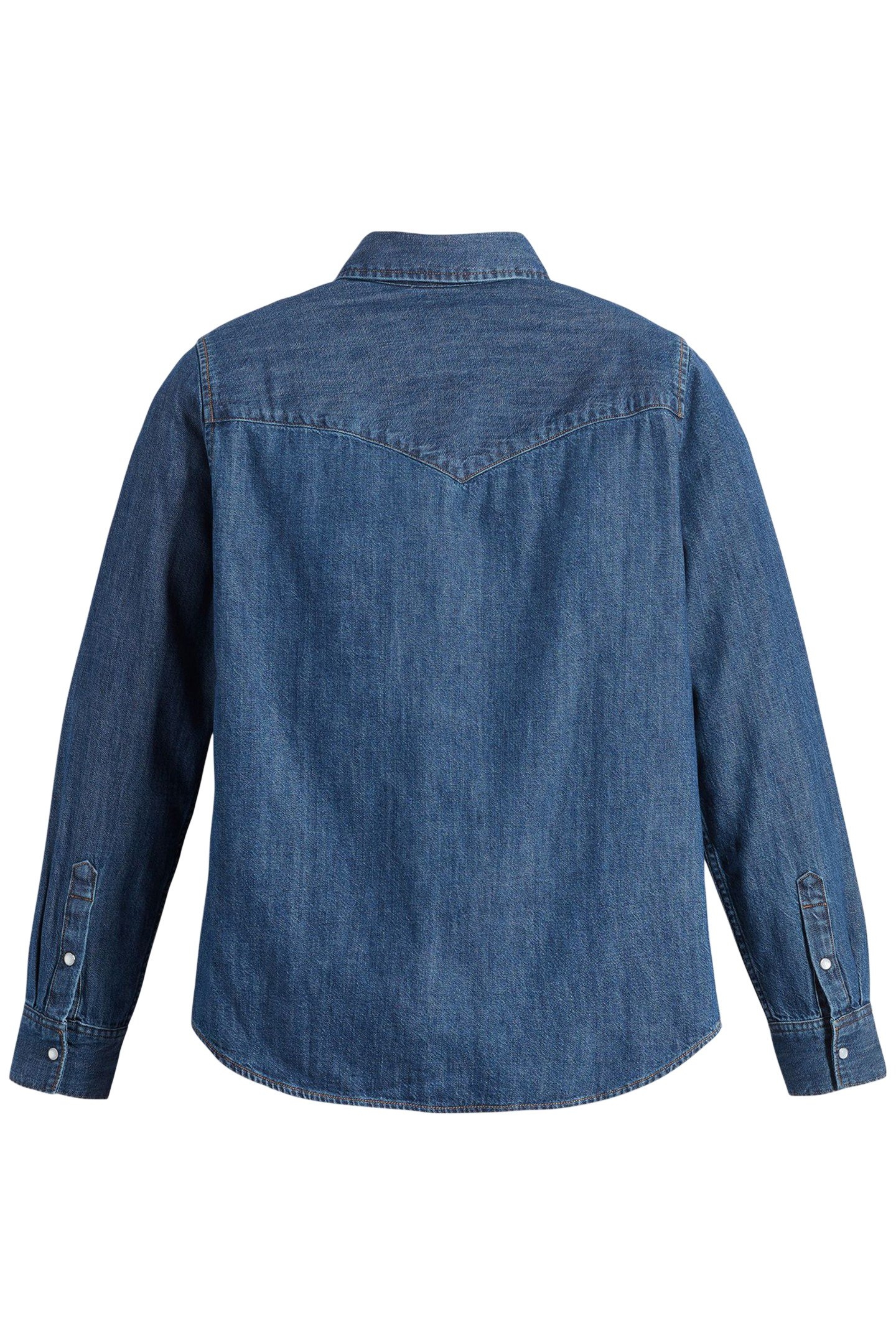 ICONIC WESTERN DENIM SHIRT IN AIR SPACE 4