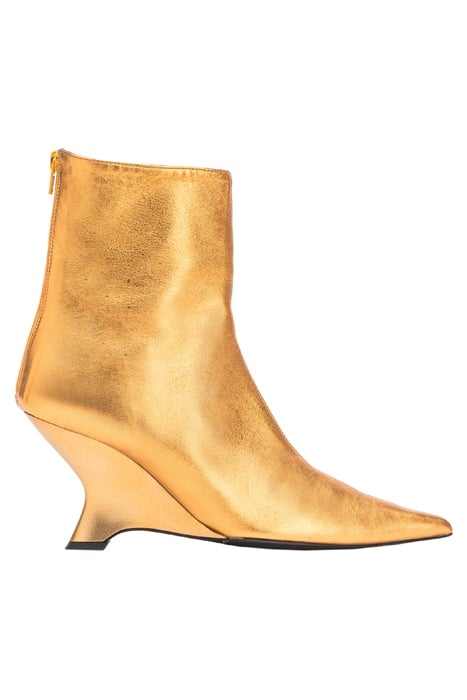 ALBENIZ TRONCHETTO PELLE LAMIN GOLD 1