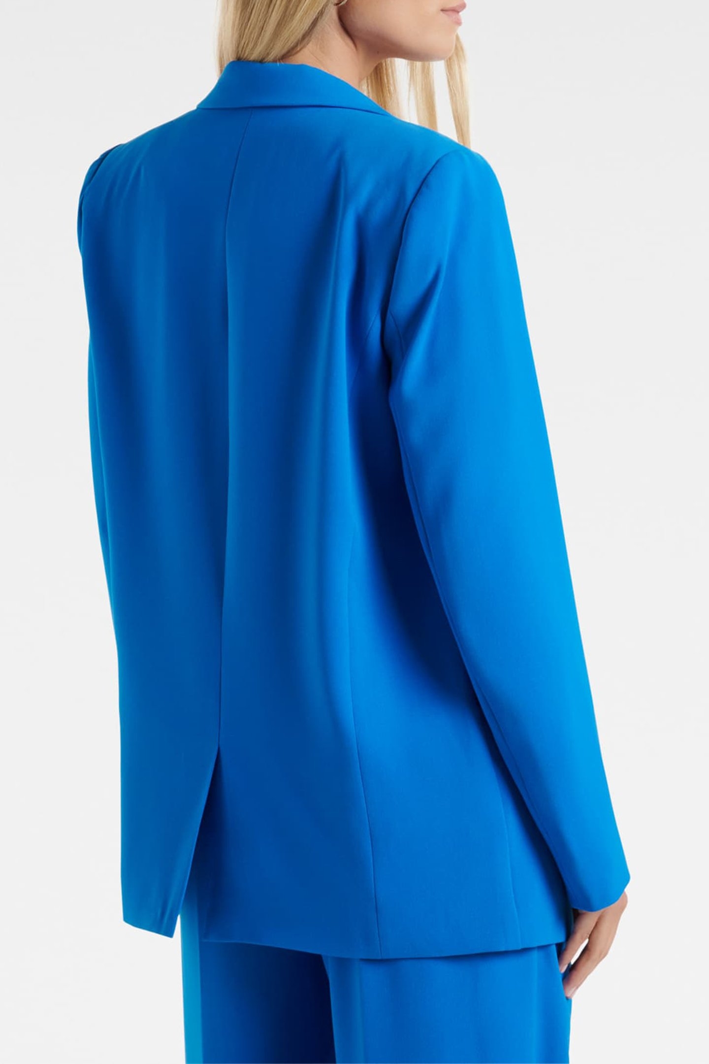 TORI BOYFRIEND BLAZER BLUE PIGMENT SUIT 2