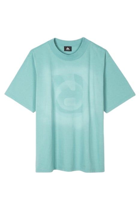 MENS SS CREW NK TSHIRT GREYISH BLUE 1