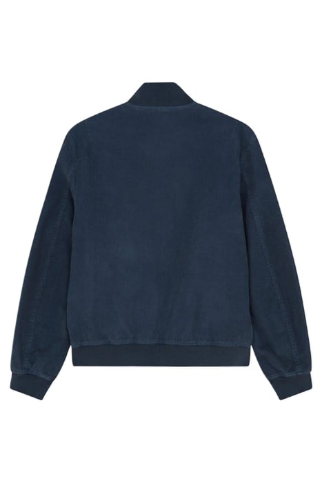 MENS BOMBER JACKET INDIGO 2