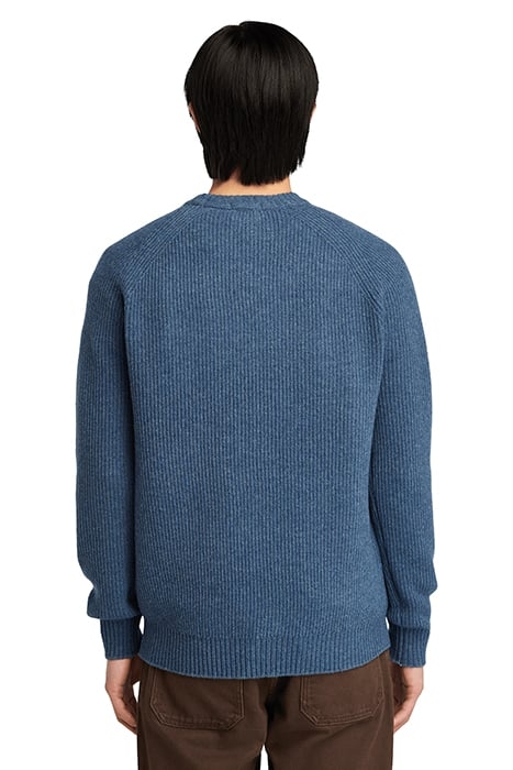 PHILLIPS BROOK RAGLAN SLEEVE CREW NECK SWEATER FOLKSTONE GRA 2