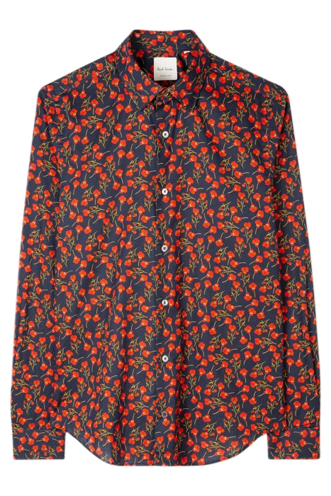 GENTS S/C SUPER SLIM SHIRT INKY BLUE 1