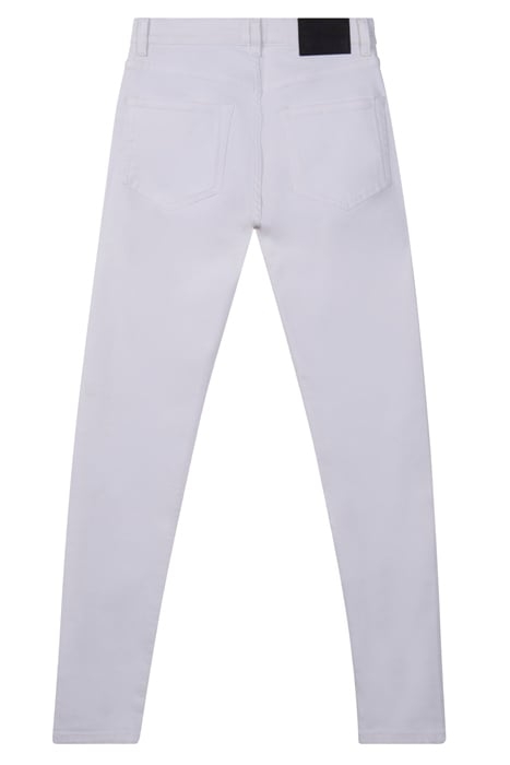 REBOUND SUSTAINABLE DENIM 30INCH TROUSERS SUMMER WHITE 2