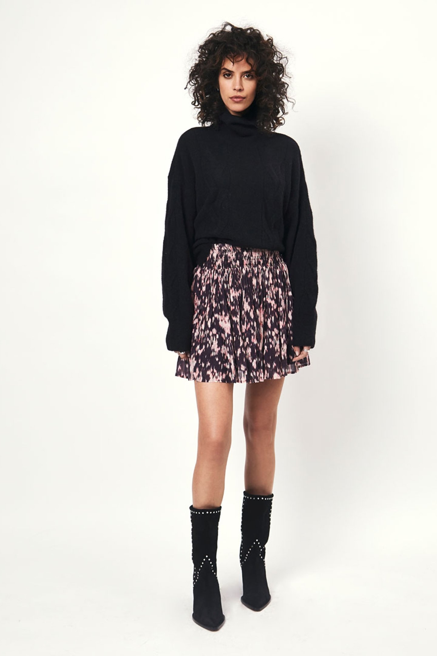 AZIEL PRINTED SKIRT MULTICOLOUR 2