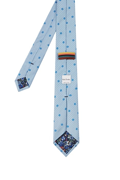 MEN TIE NARROW BLUE 2