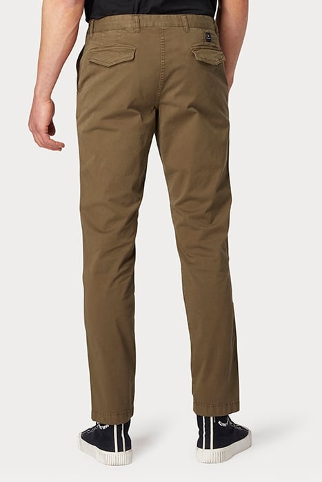 MENS TAPERED FIT CHINO MUD 2