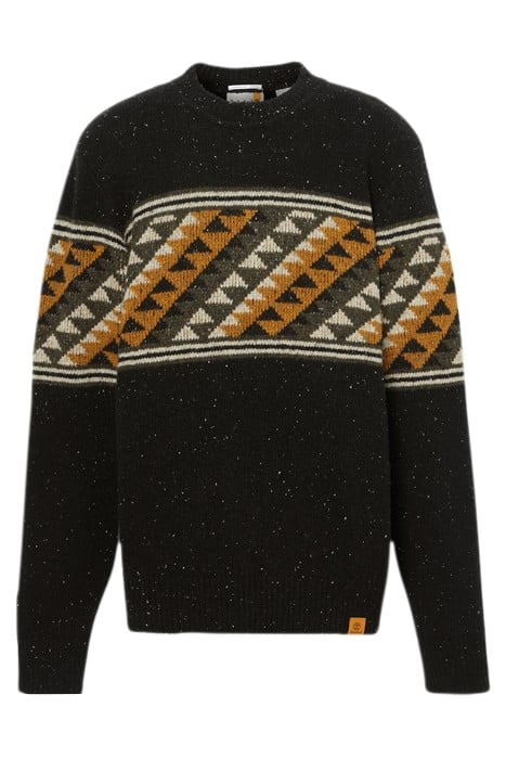 FARISLE CREW NECK SWEATER BLACK 3