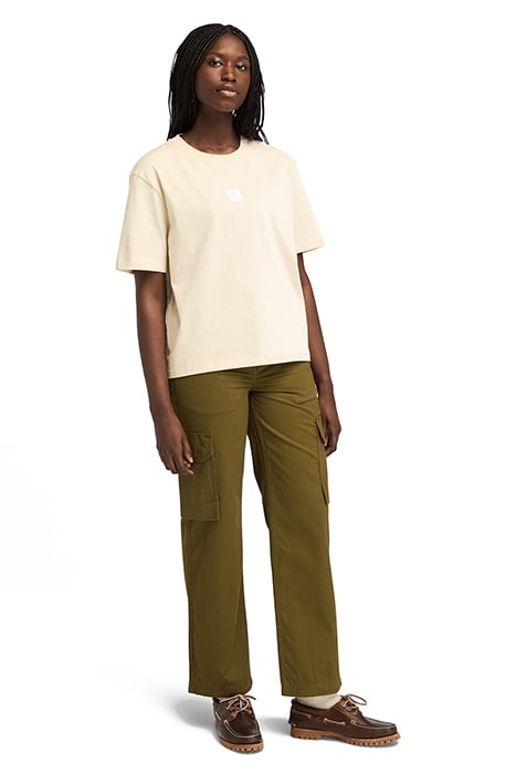 STACK LOGO SHORT-SLEEVE TEE ANGORA 3