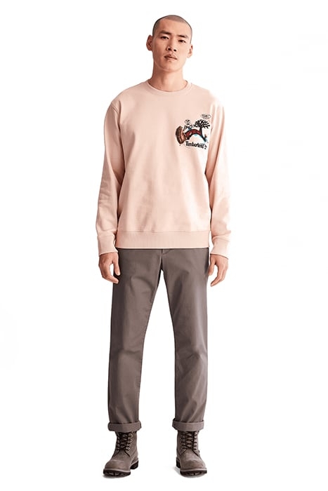 TOPSFIELD TWILL CHINO PANT (STRAIGHT) CASTLEROCK 1