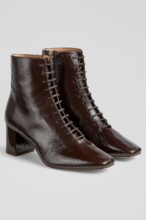 ARABELLA LACE BOOTS DARK CHOCOLATE 2