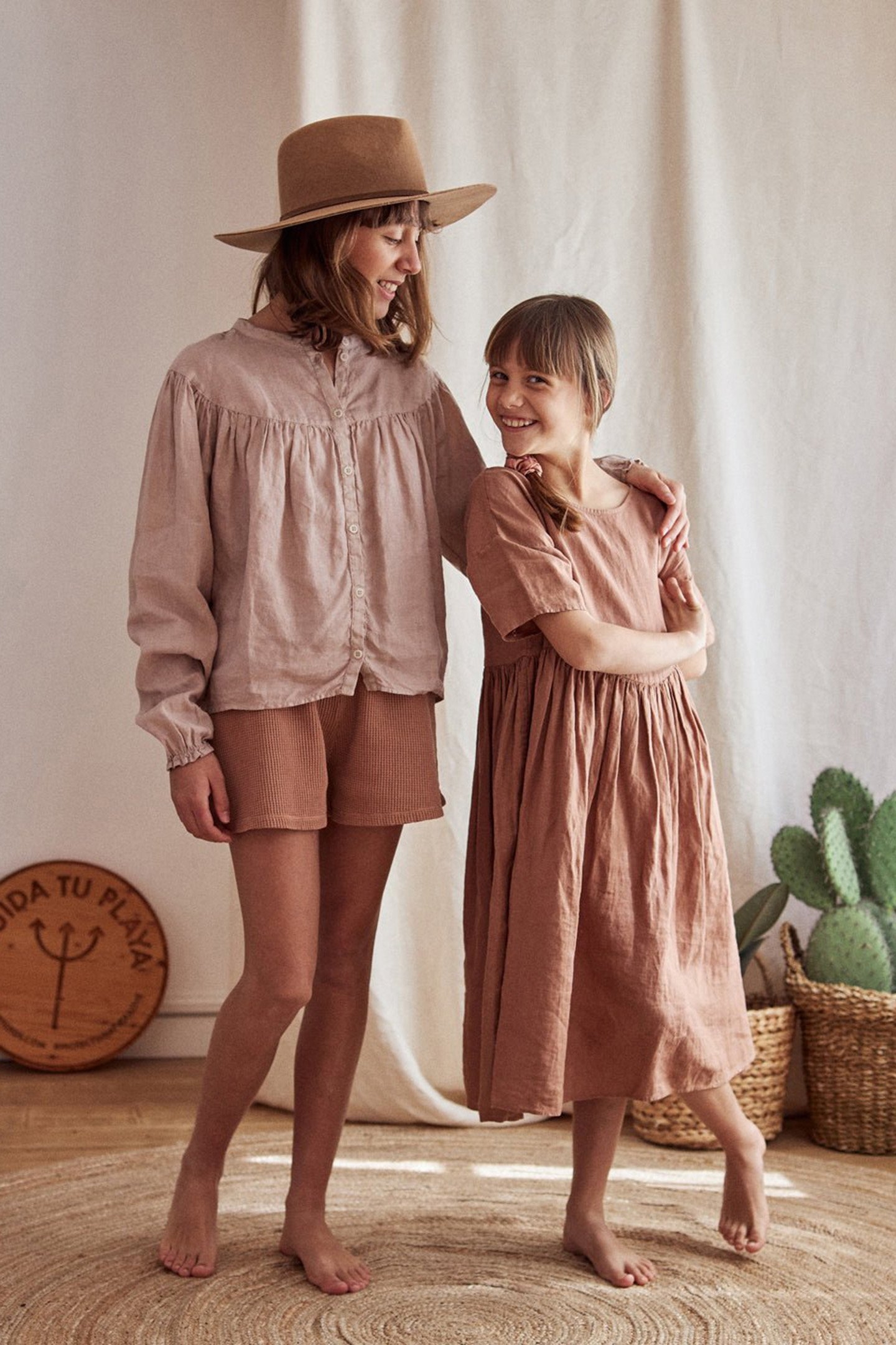 GIRLS EL RIUET - DUSTY CORAL 4