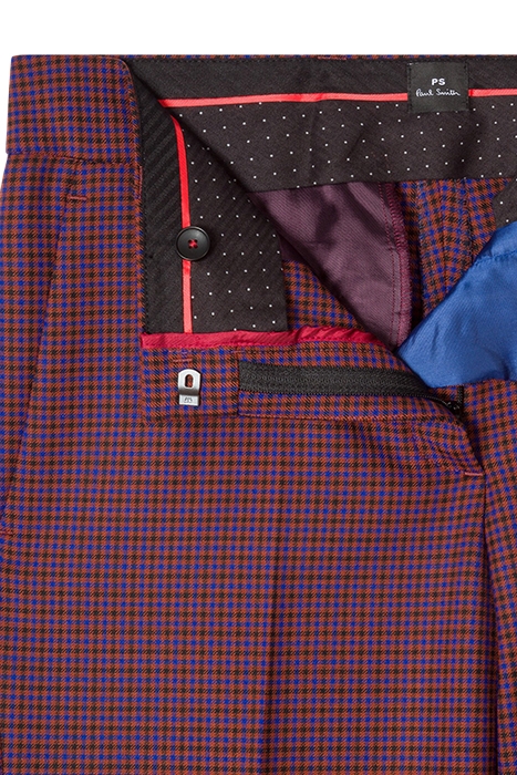 WOMENS TROUSERS BRICK RED 5