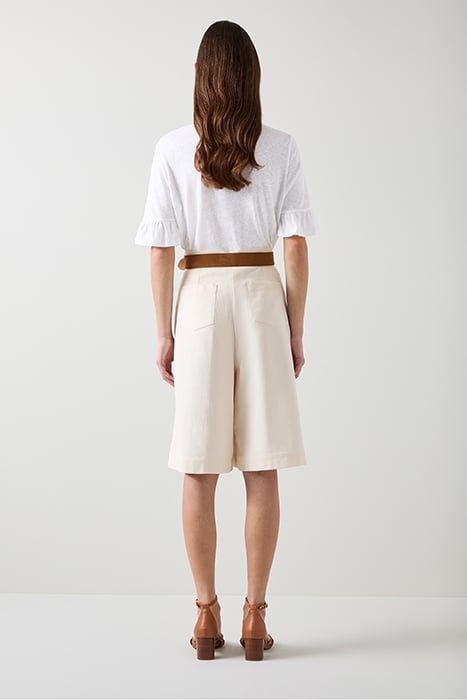 GENE LINEN T-SHIRT WHITE 2