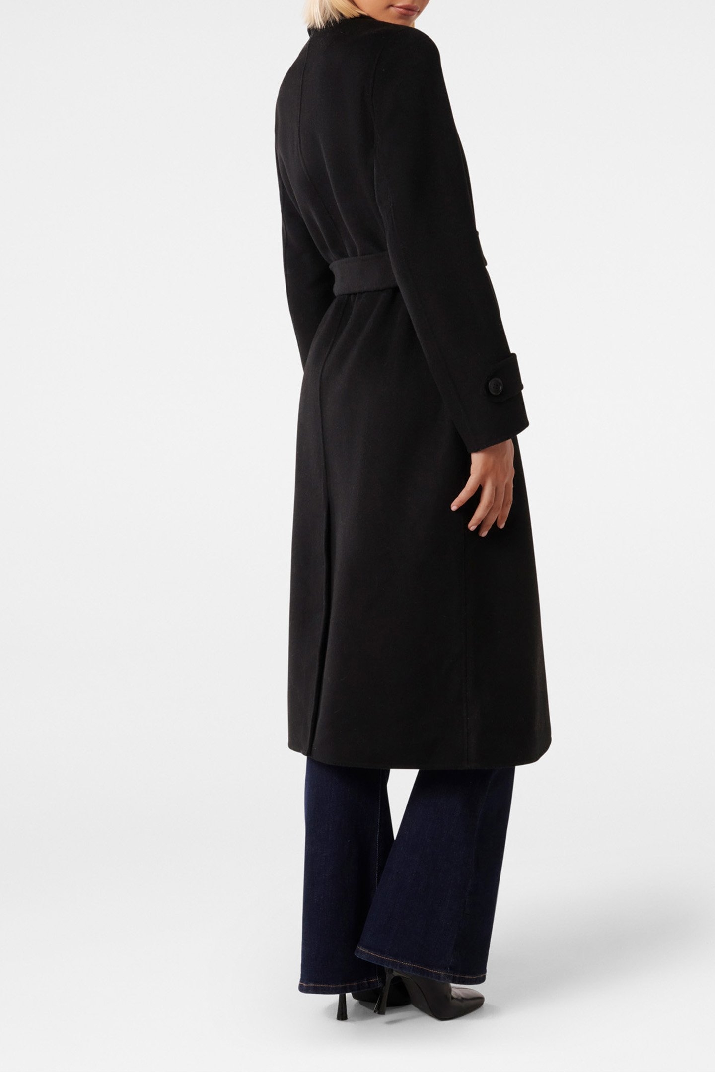 DEVON FELLED COAT BLACK 2