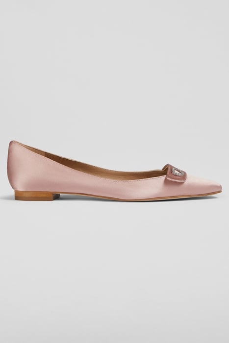 AMORE HEART BALLERINA SHOES BLUSH 1