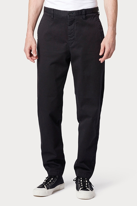 MENS BARREL FIT CHINO ZEBRA EMB BLACK 1