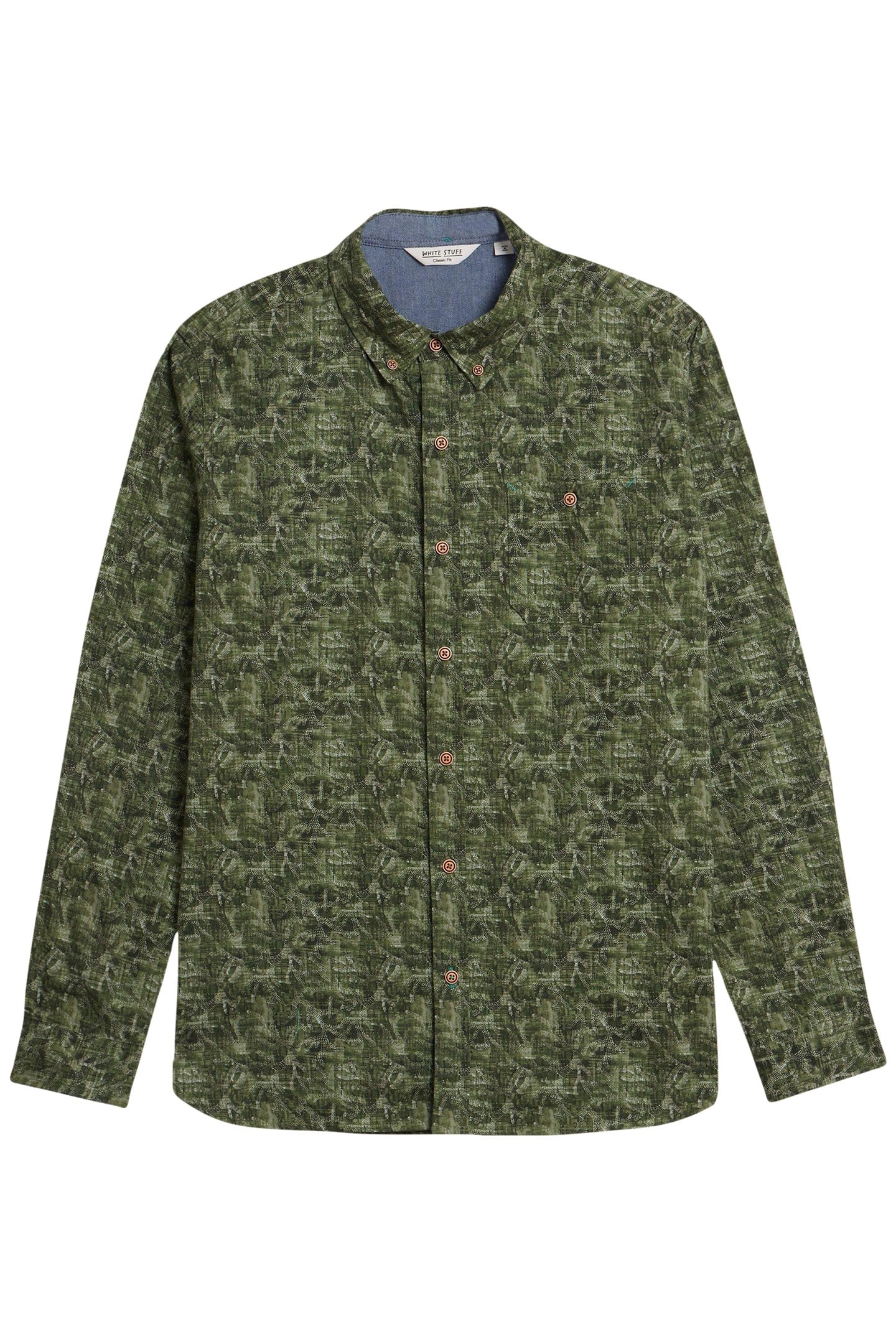 SEAWEED PRINTED SHIRT GREEN PRINT 4