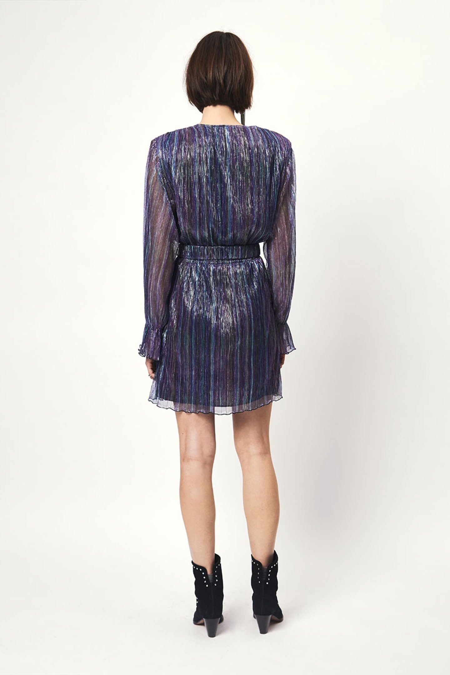 ELORA PLISSÉ MINI DRESS MULTICOLOUR 3