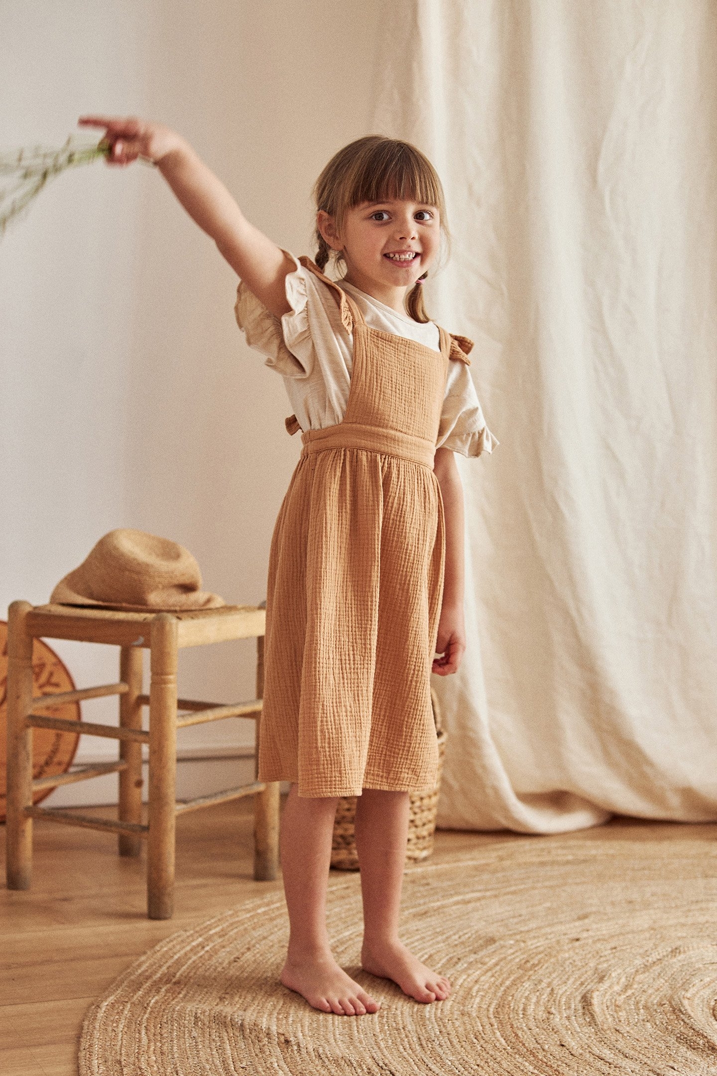 GIRLS SALGUEIRA - DUSTY PEACH 1