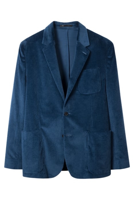 MENS 2 BTN PATCH POCKET JACKET INDIGO 4