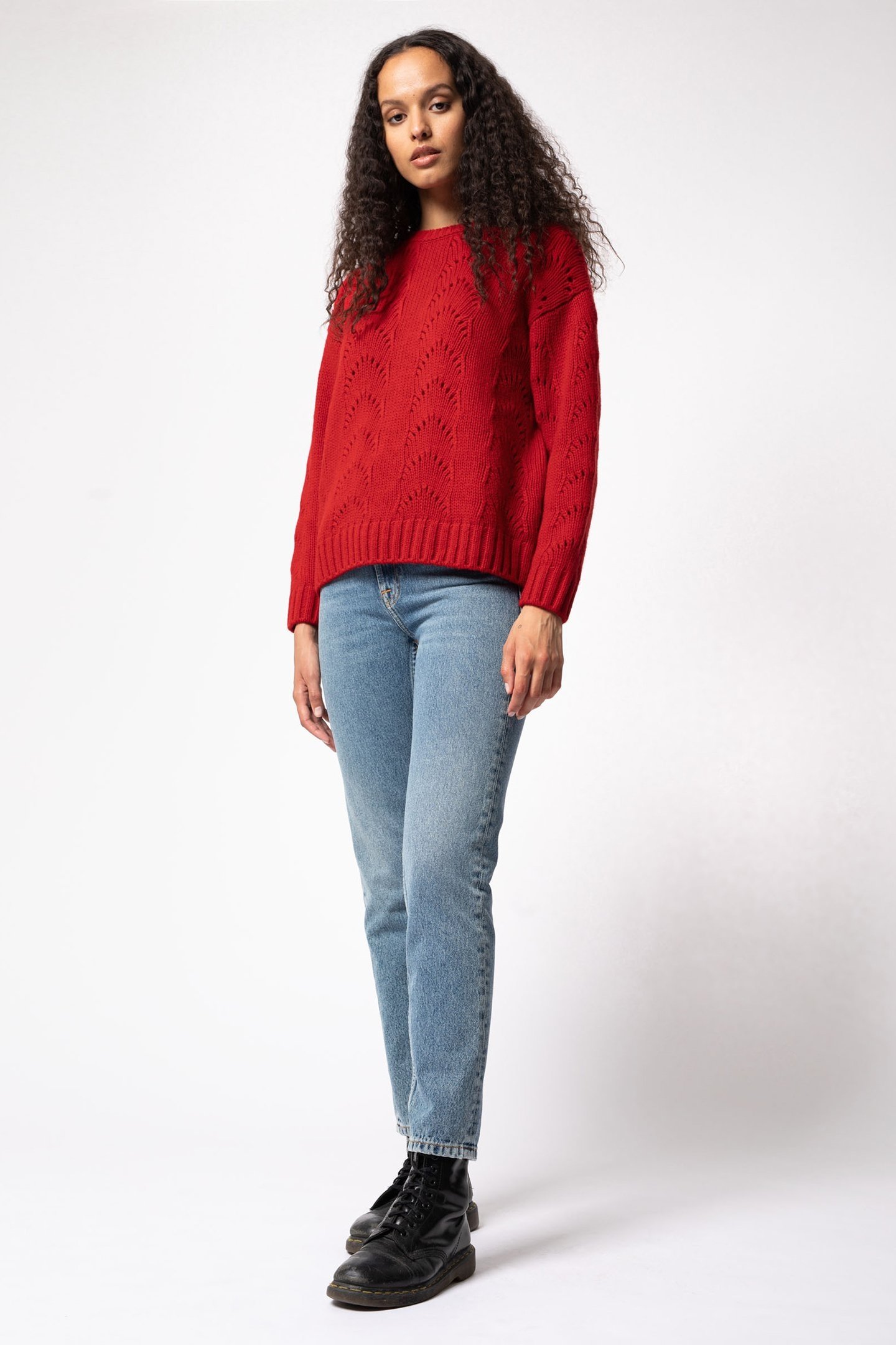 LENA FANCY KNIT CHILLI 2
