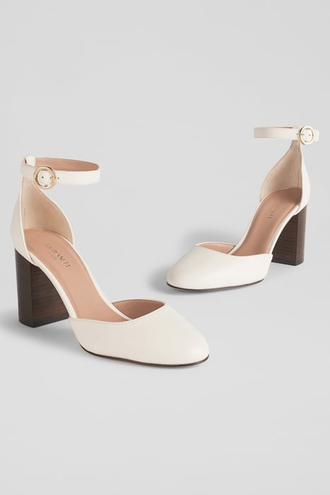 SIMMI BLOCK SANDAL WHITE 3