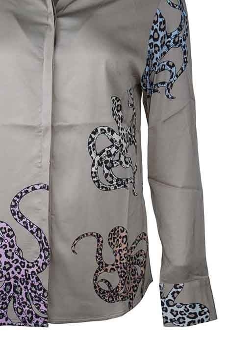 BLOUSE BEIGE WITH OCTOPUS BEIGE 4