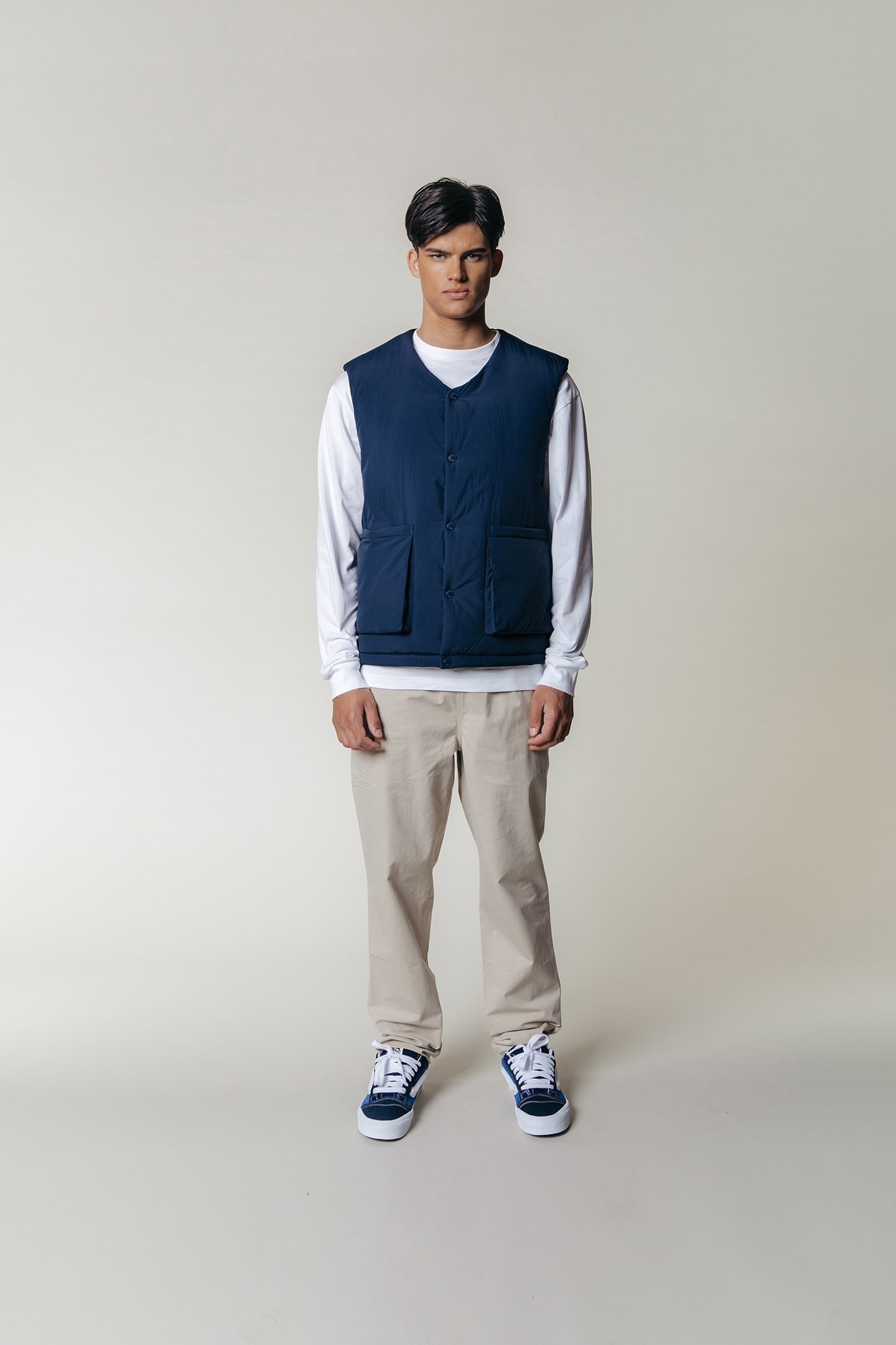 DION CLEAN BODYWARMER DEEPEST BLUE 1