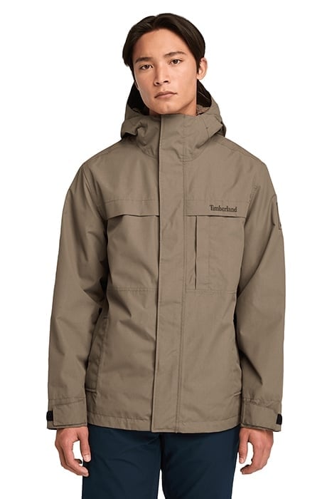BENTON WATERPROOF 3IN1 JACKET CHOCOLATE CHIP 1
