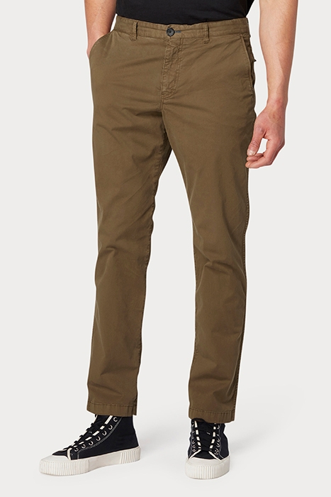 MENS TAPERED FIT CHINO MUD 1