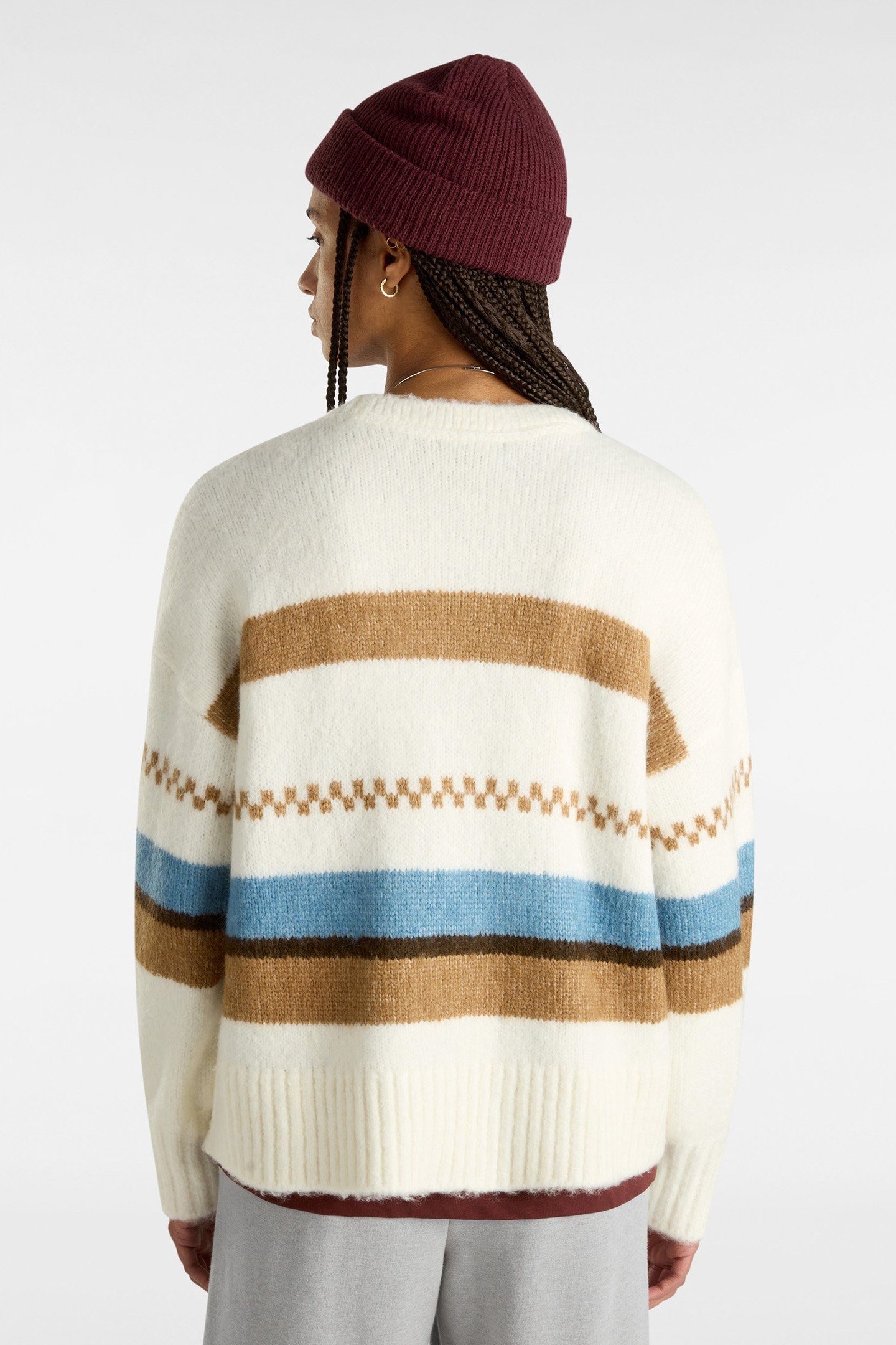 VALERIE STRIPE CARDIGAN MARSHMALLOW 2