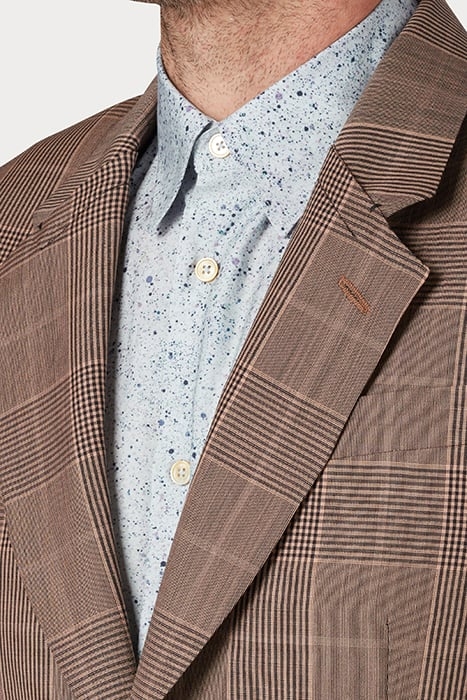 MENS 2 BUTTON JACKET ORANGE 3