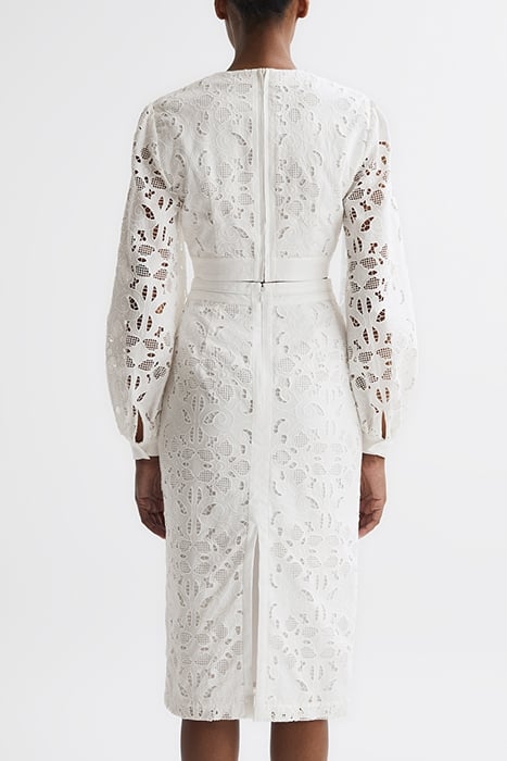 IMMI-LACE PENCIL CO ORD WHITE 2
