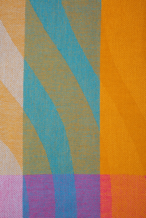 WOMEN SCARF BLOCK CHECK SWIRL SWIRL 4