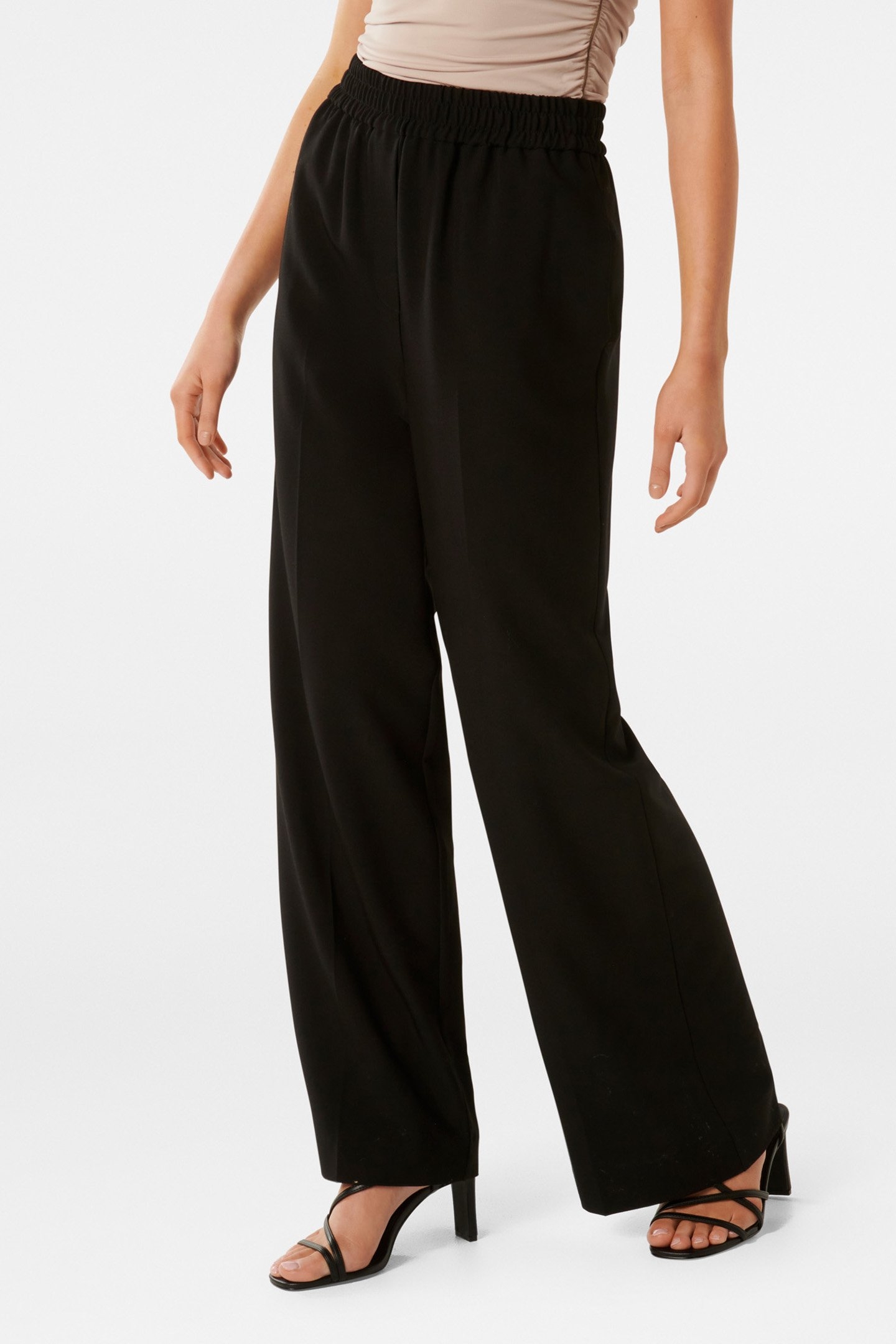 KYAH RUCHED WAIST BAND PANTS BLACK 5