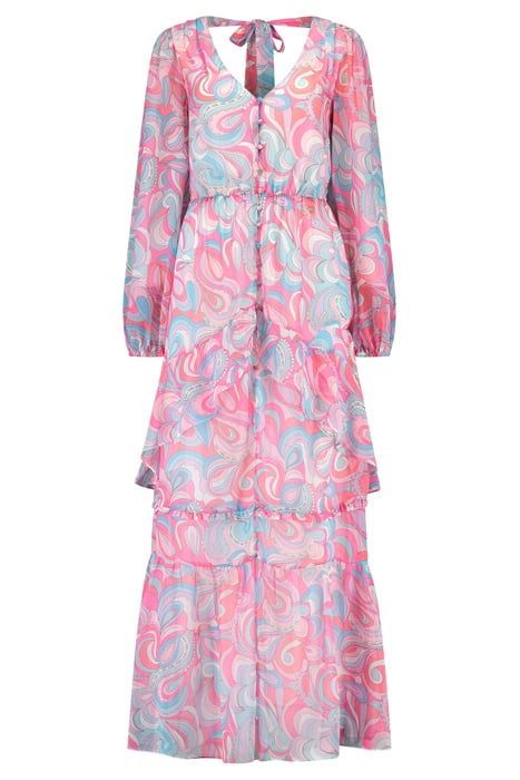 CHIOS MAXI DRESS STAR WHITE 2