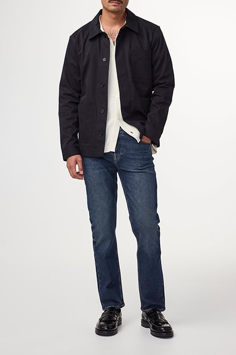 NN07 JOHNNY 1839 MEN'S STRAIGHT FIT LONG JEANS BLUE DENIM 1