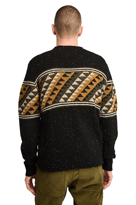 FARISLE CREW NECK SWEATER BLACK 2