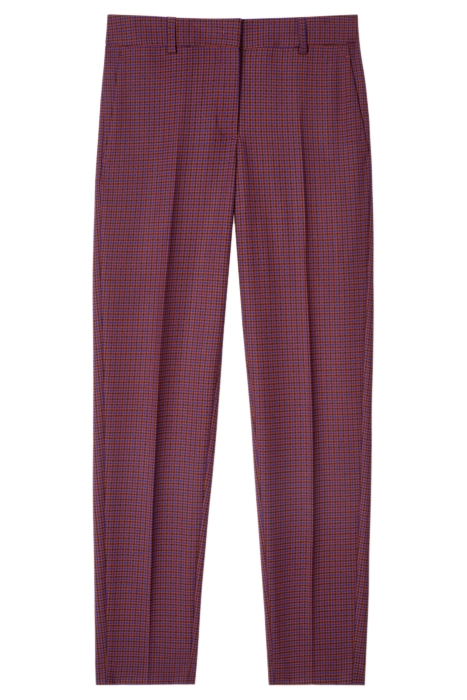 WOMENS TROUSERS BRICK RED 4