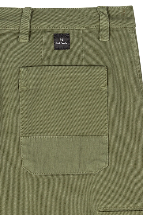 MENS BARREL FIT CHINO MILITARY GREEN 5