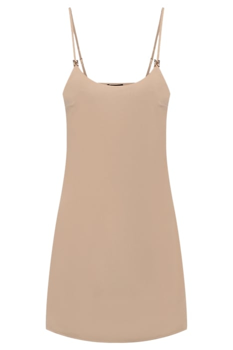 CORSICA SOLID STRAP DRESS HUMMUS 2