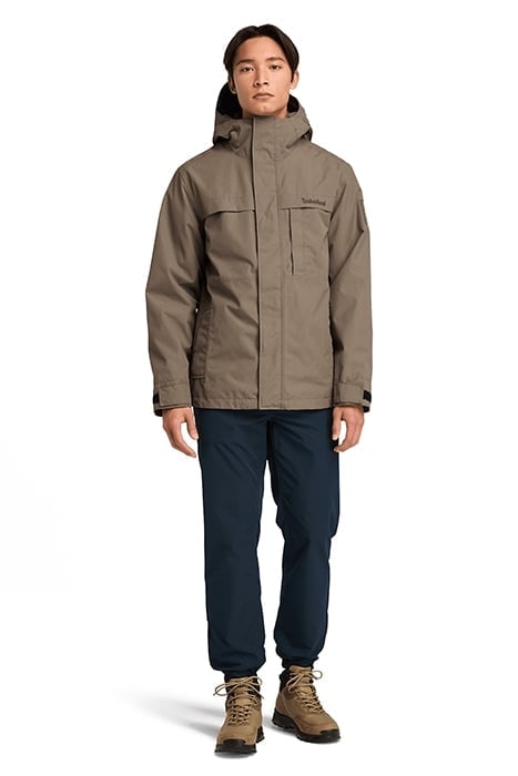 BENTON WATERPROOF 3IN1 JACKET CHOCOLATE CHIP 3