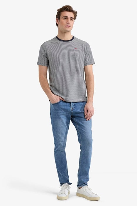 STRIPE T-SHIRT NAVY 2