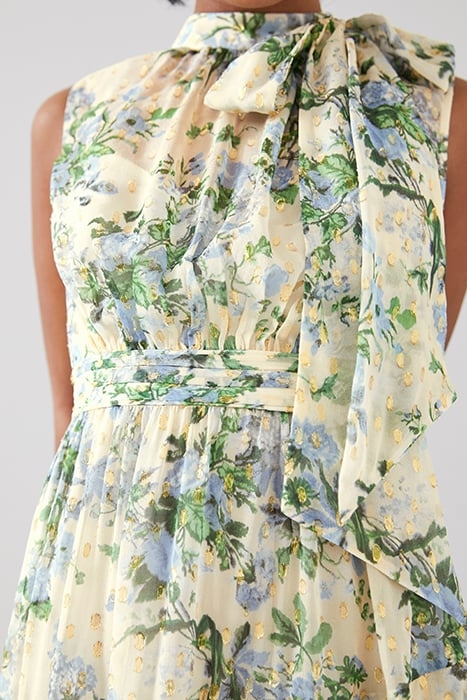 ROBYN PETITE MIDI DRESS CREAM 6