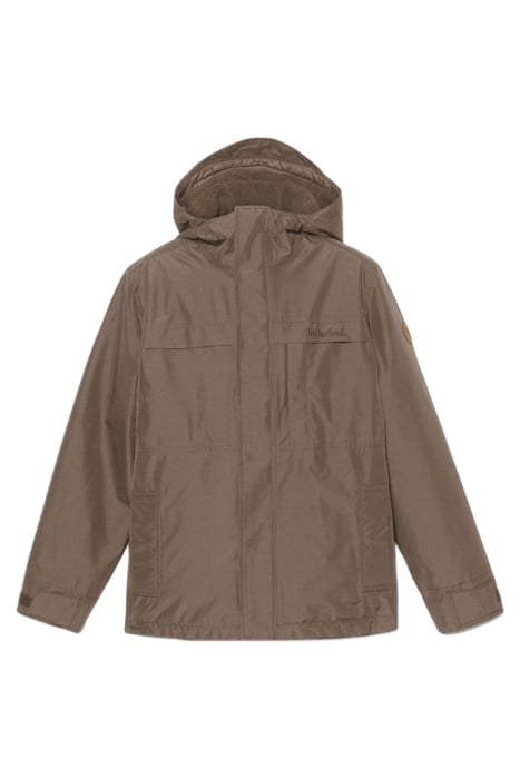 BENTON WATERPROOF 3IN1 JACKET CHOCOLATE CHIP 4